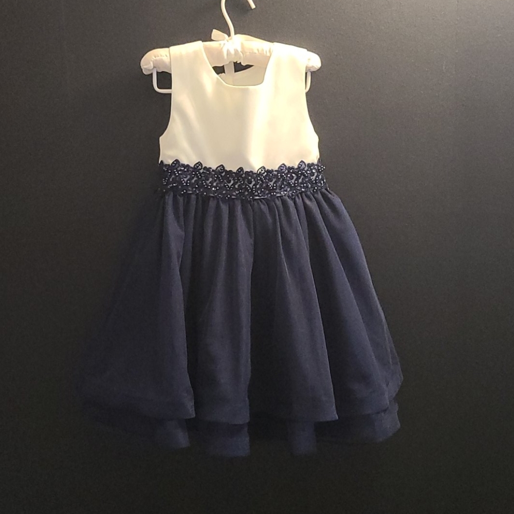 Two color dress